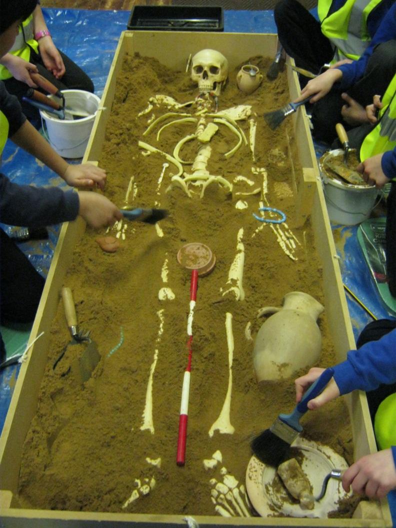 Archeologie: wie zoekt die vindt!